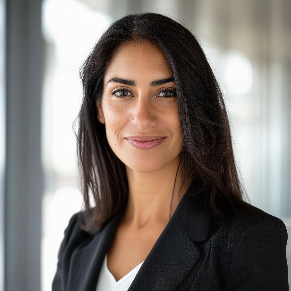 latin atractive woman human resources expert
